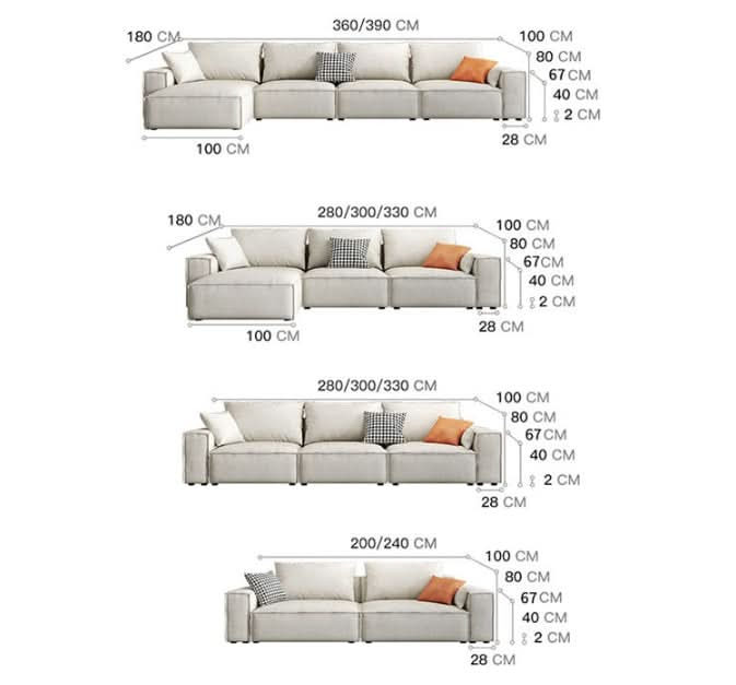 R67 Anselm Three Seater Sofa