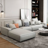 Nevaeh Three Seater Corner Sofa, Leathaire | Weilai Concept