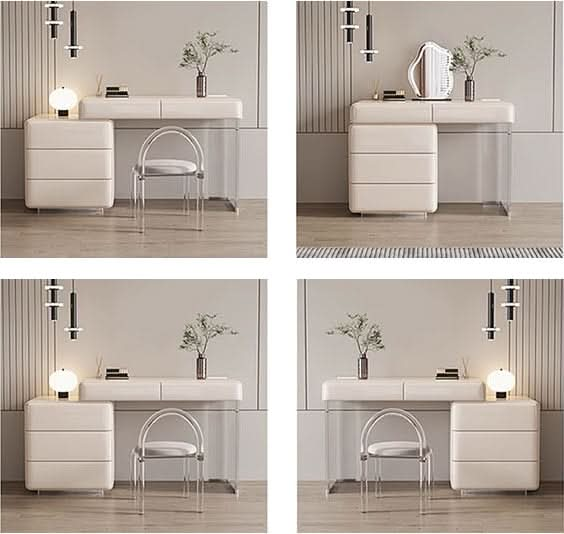 Donnelly Dressing Table With LED Mirror