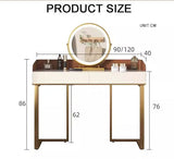 Dunbar Dressing Table With LED Mirror