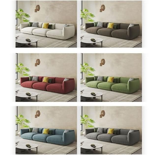 TOFU Agnes Three Seater Corner Sofa, Suede