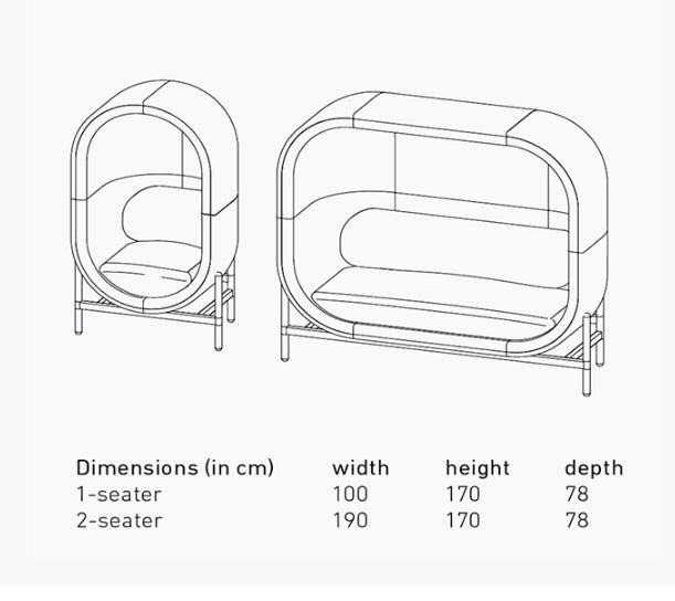 Space Egg Shape Sofa