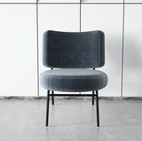 Aron Dining Chair, Velvet