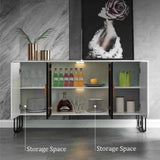 Bblythe Glass Sideboard