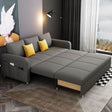 Gabriel Two Seater Sofa Bed, Linen | Weilai Concept