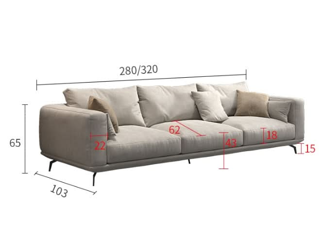 NR23 Four Seater Corner Sofa, Leathaire