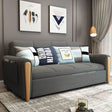 Mavis Two Seater Sofa Bed, Dark Grey | Weilai Concept