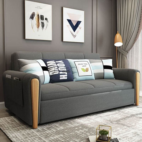 Mavis Two Seater Sofa Bed, Dark Grey | Weilai Concept