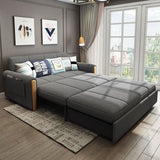 Mavis Two Seater Sofa Bed, Dark Grey | Weilai Concept