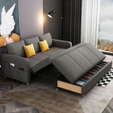 Gabriel Two Seater Sofa Bed, Linen | Weilai Concept