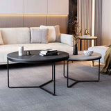 Morden Stone Round Nesting Coffee Table Set | Weilai Concept