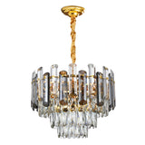 Modern Crystal Round Ceiling Light Chandeliers with Crystal Hanging Lamp~4802-5