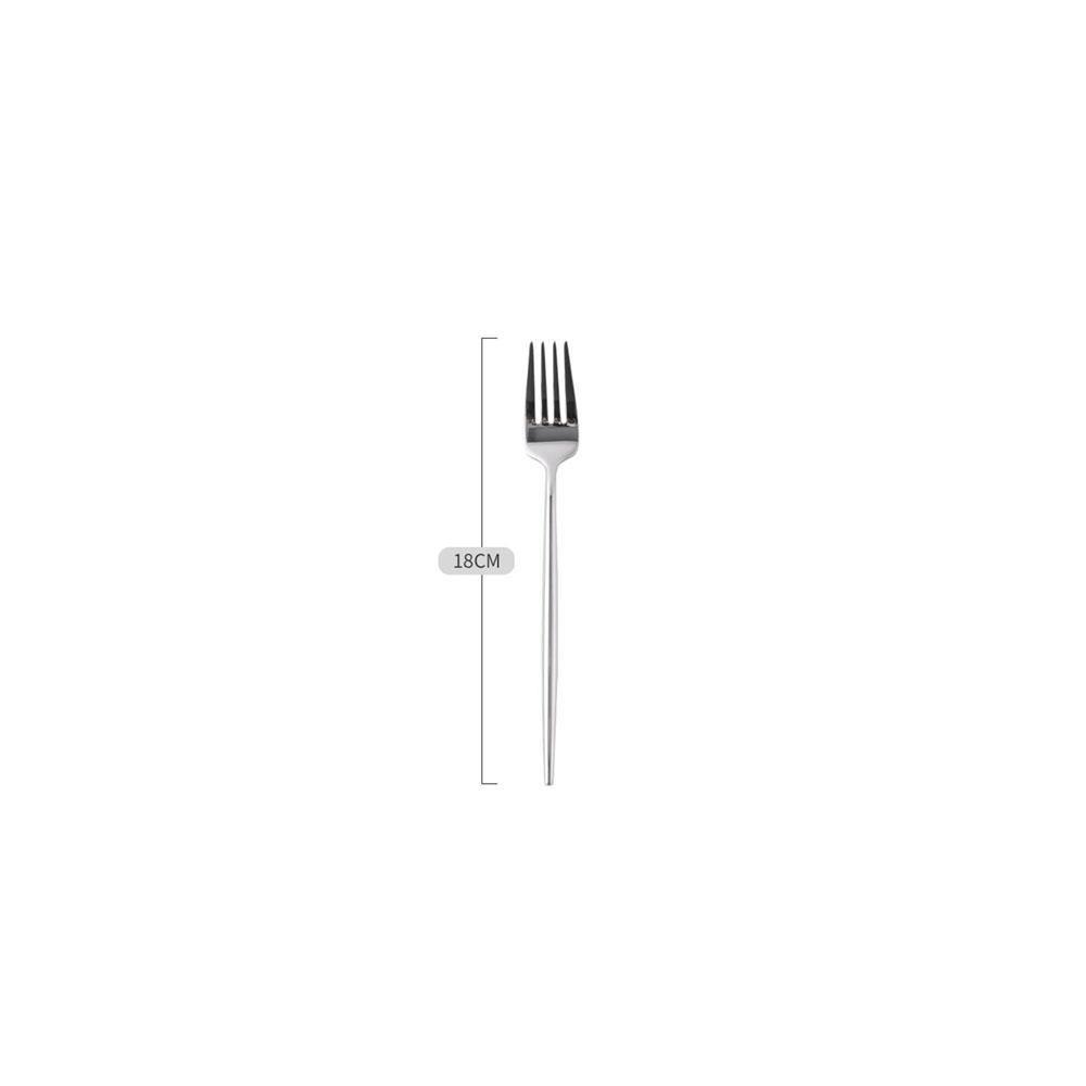 10 Piece Cutlery Set, Sliver | Weilai Concept