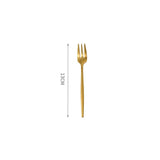 11 Piece Cutlery Set, Gold | Weilai Concept