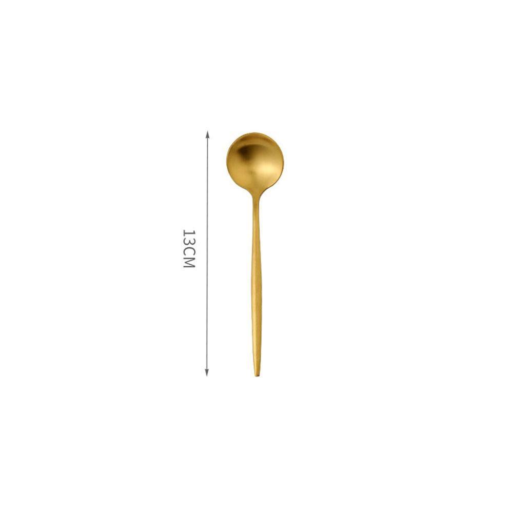 11 Piece Cutlery Set, Gold | Weilai Concept