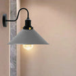 Modern Retro Industrial Grey Color Wall Mounted Lights Rustic Sconce Lamps Fixture~2481-0