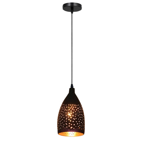 Industrial Vintage Retro Black Metal Ceiling hanging Pendant Light,  E27 Edison Style Lamp~3872-4