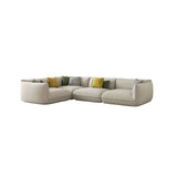 TOFU Agnes Three Seater Corner Sofa, Suede | Weilai Concept