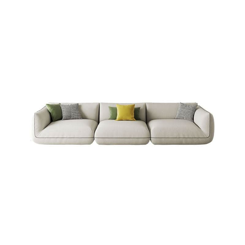 TOFU Agnes Three Seater Corner Sofa, Suede | Weilai Concept