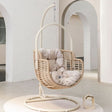 Galilea Rattan Garden Hanging Egg Chair with Stand, Indoor / Outdoor Furniture | Weilai Concept