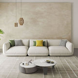 TOFU Agnes Three Seater Corner Sofa, Suede | Weilai Concept