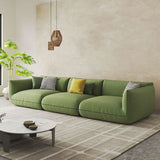 TOFU Agnes Three Seater Corner Sofa, Suede | Weilai Concept