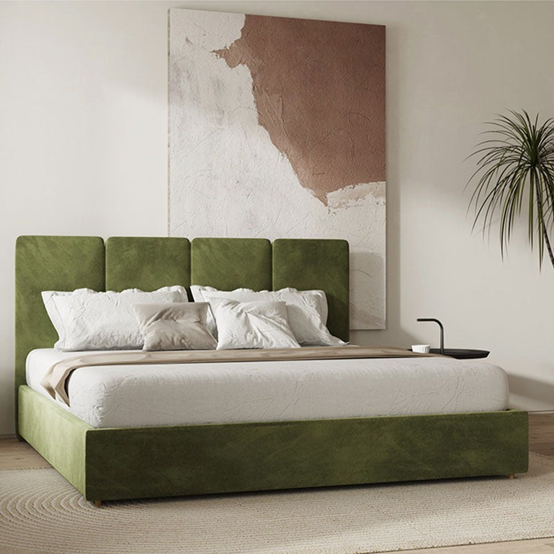 Laura Double Bed, Velvet | Weilai Concept