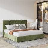 Laura Double Bed, Velvet | Weilai Concept