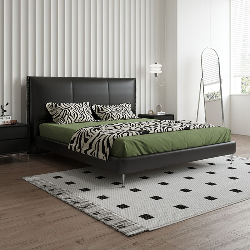 Kinza Double Bed, Leather | Weilai Concept