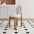 Evelyn Donut Dining Chair, Boucle | Weilai Concept