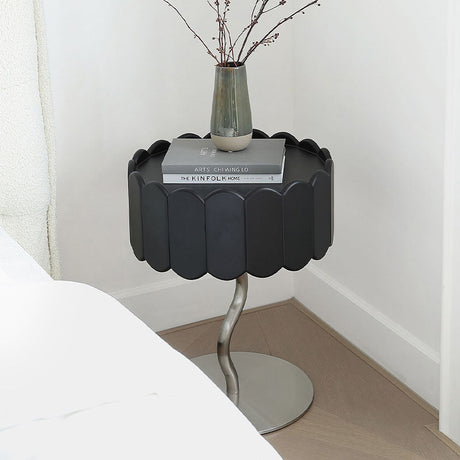 Sinclair Bedside Table, Black