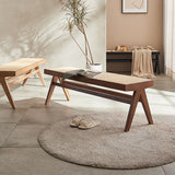 Patrick Rattan Bench, Ash Wood