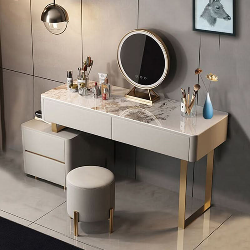 Serenique Dressing Table With LED Mirror | Weilai Concept