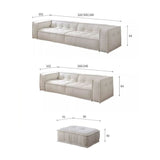 Undra Two Seater Sofa, Boucle