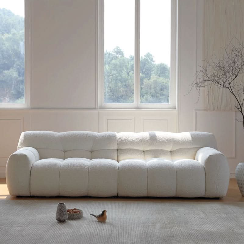 Tasya Three Seater Sofa, Cashmere