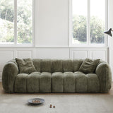 Winslow Pumpink Three Seater Sofa, Boucle