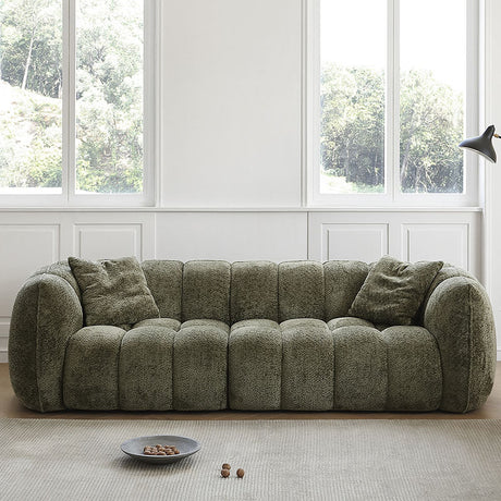 Winslow Pumpink Three Seater Sofa, Boucle