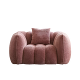 Welton Pumpkin Armchair, Boucle