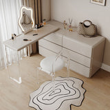 Dominic Dressing Table With Sideboard and LED Mirror