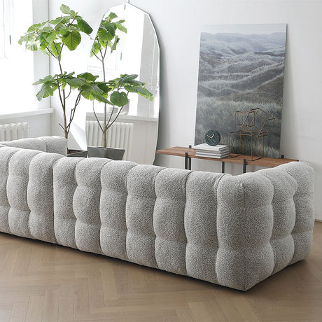 Zobah Three Seater Sofa, Boucle