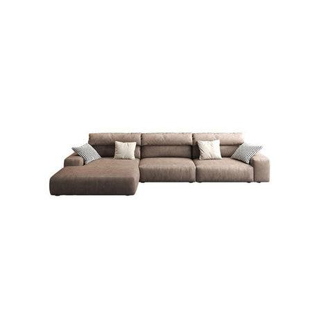 Montgomery Three Seater Corner Sofa, Leathaire | Weilai Concept