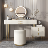 Prestigio Dressing Table With LED Mirror, White