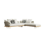 Phyllis Rattan Outdoor Sofa Set, Two Seater Sofa, Outdoor Furniture, Grey | Weilai Concept