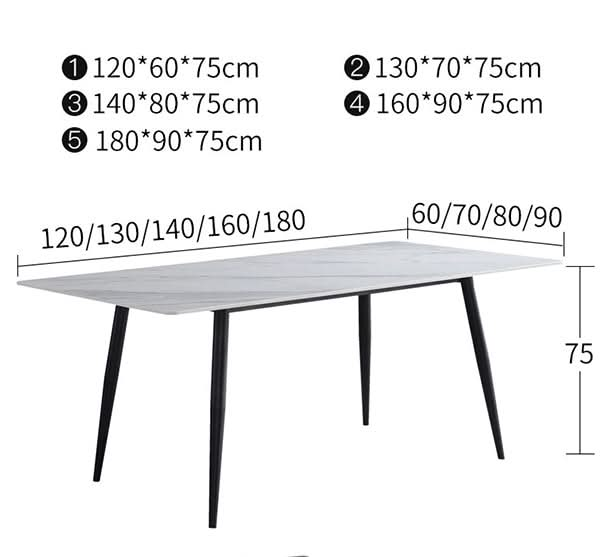 Samirah Dining Table, Sintered Stone