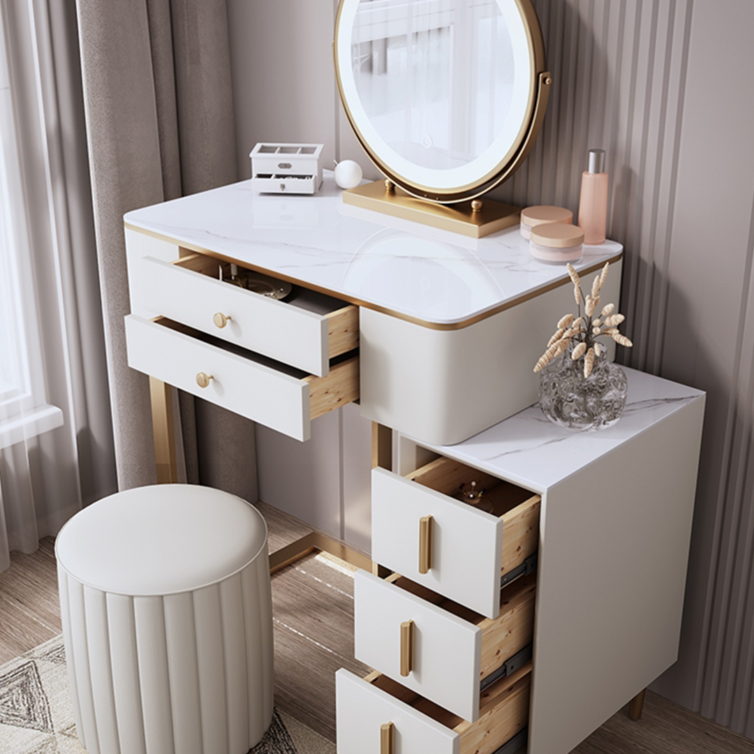 Lakin Dressing Table, White