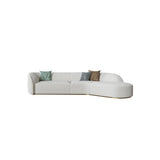 Welby Three Seater Sofa, White Boucle | Weilai Concept