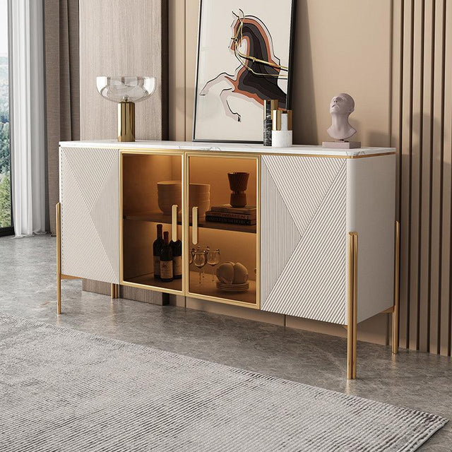 Bblythe Glass Sideboard | Weilai Concept