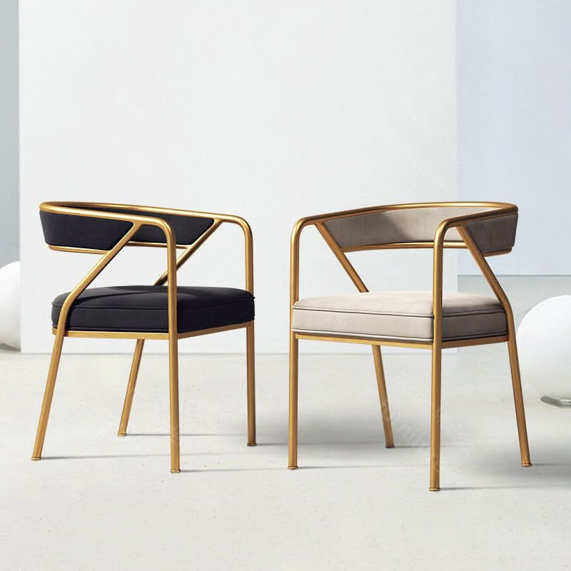 Dwight Dining Chair, Gold Frame | Weilai Concept