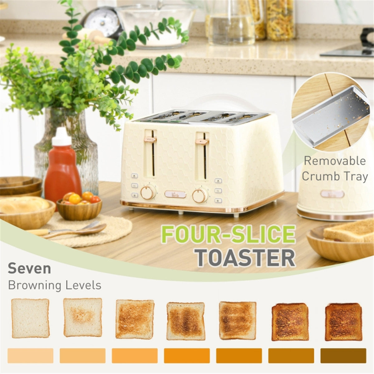 Kettle and Toaster Set