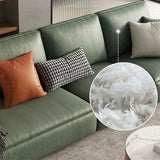 Cyril L511 Three Seater Sofa, Green | Weilai Concept